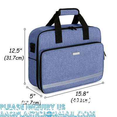 Portable Trauma Emergency Bag Medical Shoulder Bags First Aid Kit Bag, Medical Supplies with Fixed Pockets