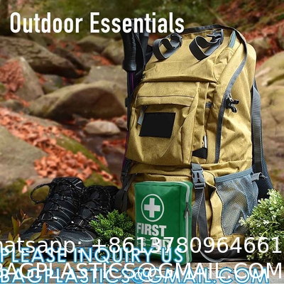 Medical Supplies Compact First Aid Bag Portable Survival Emergency Kids School Family Home First Aid Kit