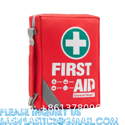 Medical Supplies Compact First Aid Bag Portable Survival Emergency Kids School Family Home First Aid Kit