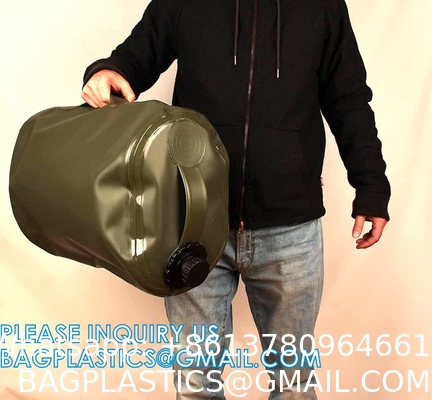 Water tank Gasoline Container Bag Portable Oil Drum Fuel Canister Petrol Tank, Collapsible Container Water Bladder,