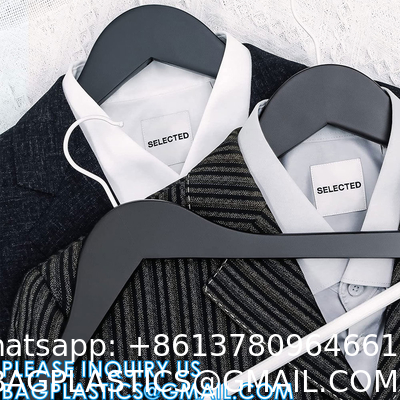 Solid Wood Suit, Premium New Fashion, Boutique, Wooden Hangers for Suit Coat Jacket, with Shoulder Grooves