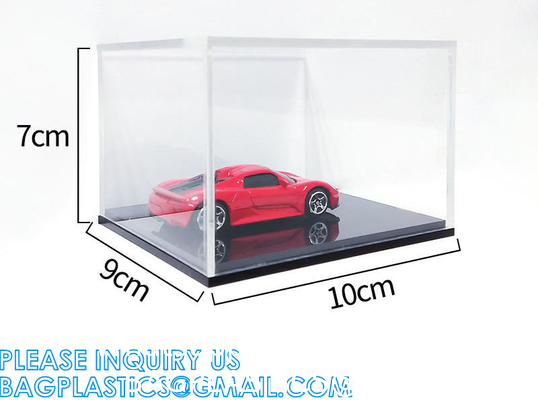Storage Organizer Box Containers, Acrylic Box With Lock, Toy Display Case Box, Lucite Storage Box Container