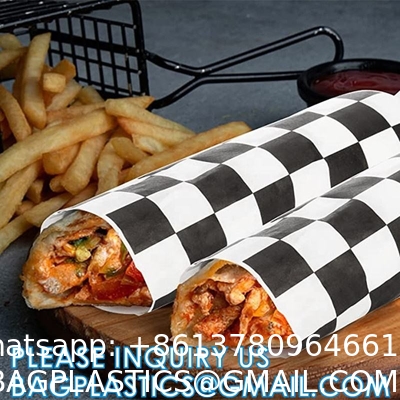 Unbleached Deli Wax Paper Sheets For Food, Basket Liners Food Picnic Paper Sheets Greaseproof Deli Wrapping