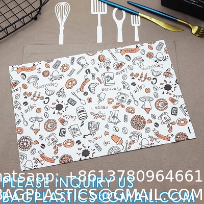 Unbleached Deli Wax Paper Sheets For Food, Basket Liners Food Picnic Paper Sheets Greaseproof Deli Wrapping