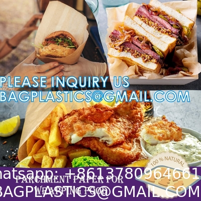 Unbleached Deli Wax Paper Sheets For Food, Basket Liners Food Picnic Paper Sheets Greaseproof Deli Wrapping