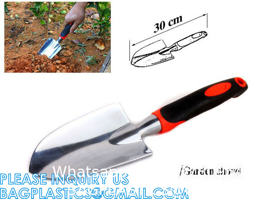 Garden Tools Set 10 Pieces, Gardening Hand Tools And Essentials Kit Include Weeder Rake Shovel Trowel And More
