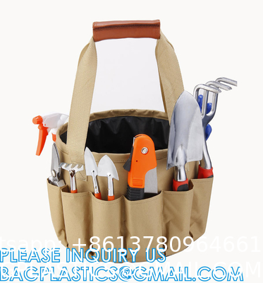 Garden Tools Set 10 Pieces, Gardening Hand Tools And Essentials Kit Include Weeder Rake Shovel Trowel And More