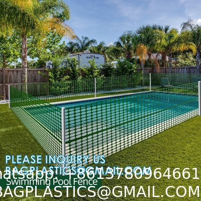 Reusable Netting Safety Fences Roll with Zip Ties, Durable Temporary Pool Fence Snow Fencing for Deer Rabbit