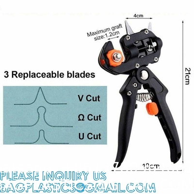 Shears Boxes, Garden Grafting Machine Seedling Tool Fruit Tree Grafting Knife Garden Technology Artifact Tools Kit