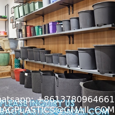 Planters for Indoor Plants, Planters with Drainage Hole and Tray, Flower Pots Indoor Plant Pots for Patio Garden