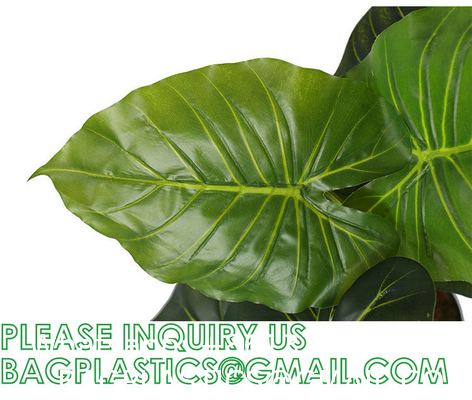 Artificial Monstera Deliciosa Plant 37" Fake Tropical Palm Tree, Perfect Faux Swiss Cheese Plants in Pot