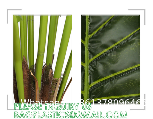 Artificial Monstera Deliciosa Plant 37" Fake Tropical Palm Tree, Perfect Faux Swiss Cheese Plants in Pot