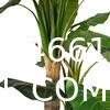 Fake Colocasia Esculenta, Plastic variegata artificial Taro, Subtropics Faux Swiss Cheese Plant For Home Garden Office