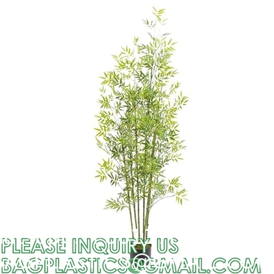 4ft Bamboo Artificial Tree, Faux Bamboo Plant, Real Touch Technology, Artificial Plant, Perfect for Home