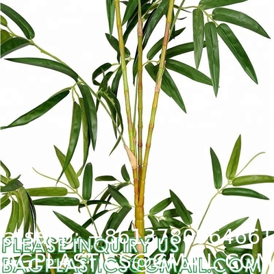 4ft Bamboo Artificial Tree, Faux Bamboo Plant, Real Touch Technology, Artificial Plant, Perfect for Home