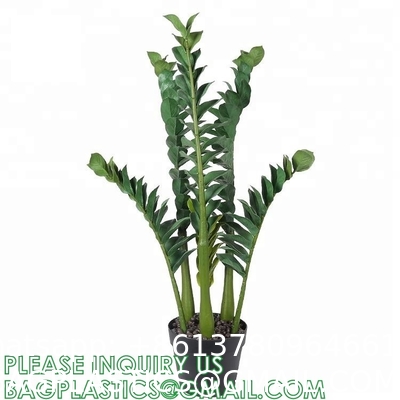 Artificial Trees Tall Faux Money Tree Big Fake Floor Plants Silk Trees Indoor Pachira Aquatica with 31 Branches