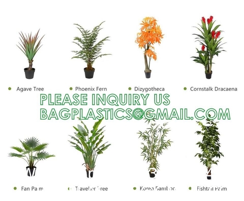 1.6m For Decoration Bonsai Artificial Fishtail Palm Plant, Artificial Tree Fake Potted Simulation Tree Nordic Style