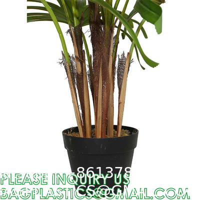 1.6m For Decoration Bonsai Artificial Fishtail Palm Plant, Artificial Tree Fake Potted Simulation Tree Nordic Style