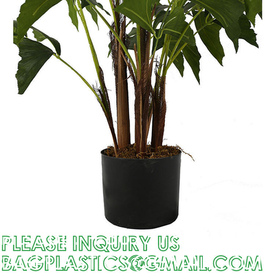 1.6m For Decoration Bonsai Artificial Fishtail Palm Plant, Artificial Tree Fake Potted Simulation Tree Nordic Style