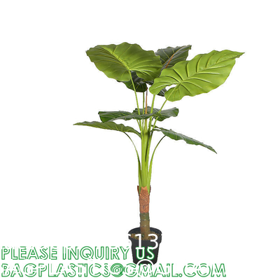 Faux Plant Artificial Plant Split-Leaf Philodendron, Monstera Deliciosa, Fake Indoor Plant, Excellent Gift
