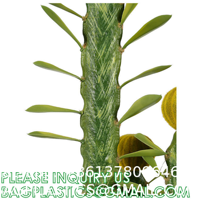 Artificial Succulent Plants - Realistic Artificial Flowering Cactus, Fake Succulent Plant Decor for Home Office