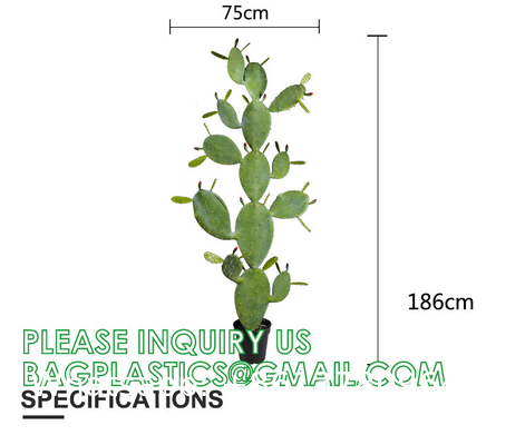 Artificial Succulent Plants - Realistic Artificial Flowering Cactus, Fake Succulent Plant Decor for Home Office