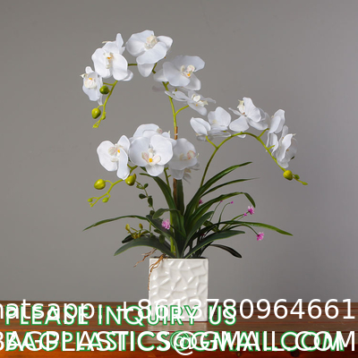 Fake Plants 16" Faux Plants Artificial Potted Plants Indoor for Home Office Farmhouse Kitchen Bathroom Table Shelf