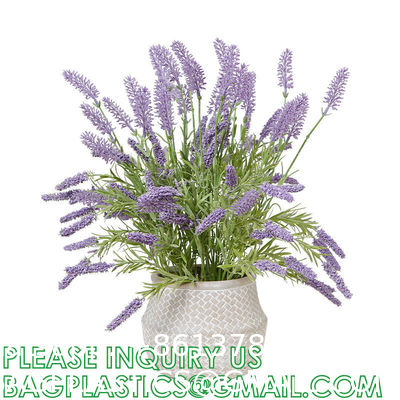 Fake Plants 16" Faux Plants Artificial Potted Plants Indoor for Home Office Farmhouse Kitchen Bathroom Table Shelf