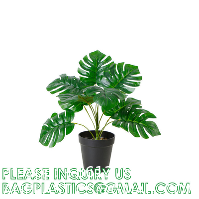 Fake Plants 16" Faux Plants Artificial Potted Plants Indoor for Home Office Farmhouse Kitchen Bathroom Table Shelf