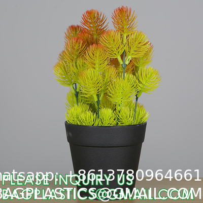 Fake Plants 16" Faux Plants Artificial Potted Plants Indoor for Home Office Farmhouse Kitchen Bathroom Table Shelf