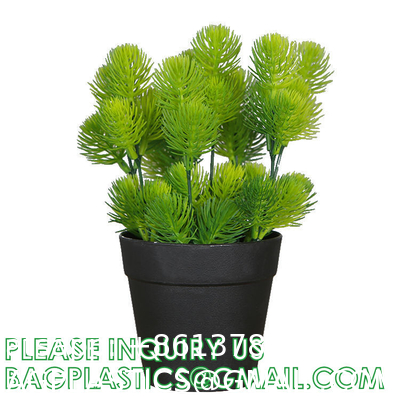 Fake Plants 16" Faux Plants Artificial Potted Plants Indoor for Home Office Farmhouse Kitchen Bathroom Table Shelf