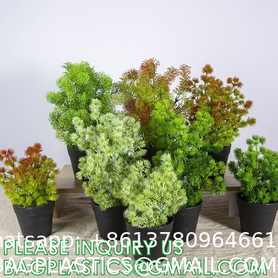 Fake Plants 16" Faux Plants Artificial Potted Plants Indoor for Home Office Farmhouse Kitchen Bathroom Table Shelf