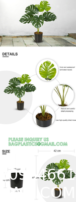 Fake Plants 16" Faux Plants Artificial Potted Plants Indoor for Home Office Farmhouse Kitchen Bathroom Table Shelf