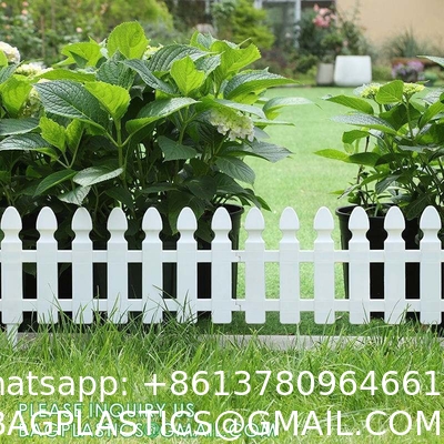 Metal Fence, Plastic Fence, Wooden Fence, Lawn Edging Border Outdoor Garden Fence Panels Decorative Plastic Fencing