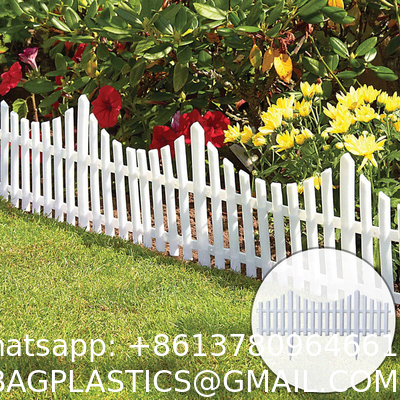 Metal Fence, Plastic Fence, Wooden Fence, Lawn Edging Border Outdoor Garden Fence Panels Decorative Plastic Fencing