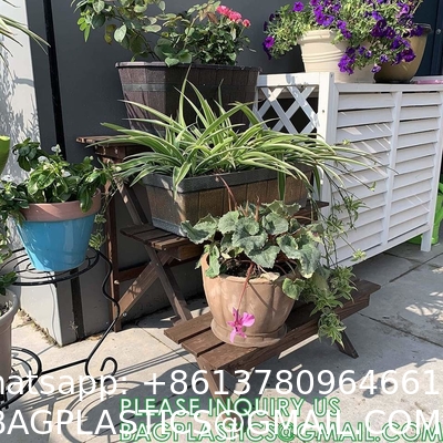Plant Stand Indoor Outdoor, Plant Shelf Multiple Flower Pot Holder, Metal Wrought Iron Planter Shelf Plant Display
