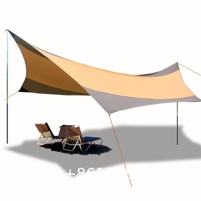Canopy Tent 10x10, Portable Outdoor Canopy Tent for Parties, Super Large Area Silver Layer Sunshade Wear-Resistant