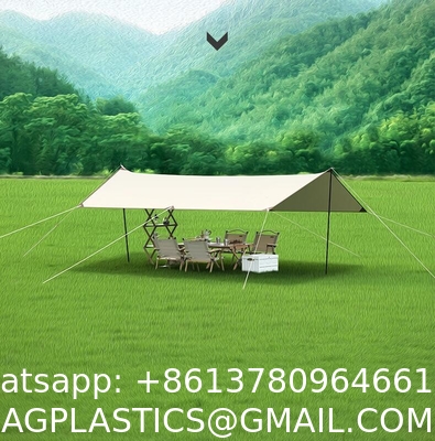 Canopy Tent 10x10, Portable Outdoor Canopy Tent for Parties, Super Large Area Silver Layer Sunshade Wear-Resistant
