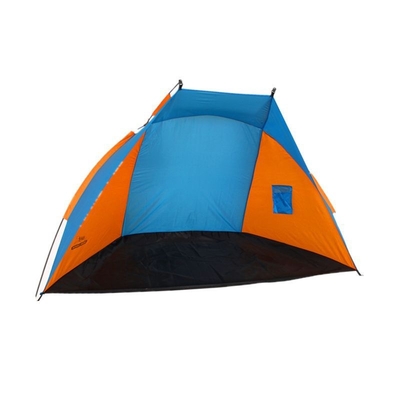 Beach Tent Sun Shelter - Portable Sun Shade Instant Tent for Beach Carrying Bag, Stakes, 6 Sand Pockets, Anti UV