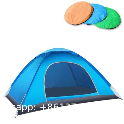 Beach Tent Sun Shelter - Portable Sun Shade Instant Tent for Beach Carrying Bag, Stakes, 6 Sand Pockets, Anti UV