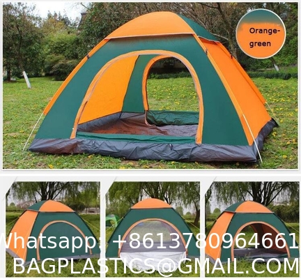 Beach Tent Sun Shelter - Portable Sun Shade Instant Tent for Beach Carrying Bag, Stakes, 6 Sand Pockets, Anti UV