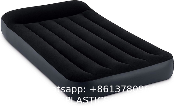 Outdoor Folding Household Air Mattress, Fiber-Tech Queen Size 10in Bed Height 600lb Weight Capacity – Pump Sold