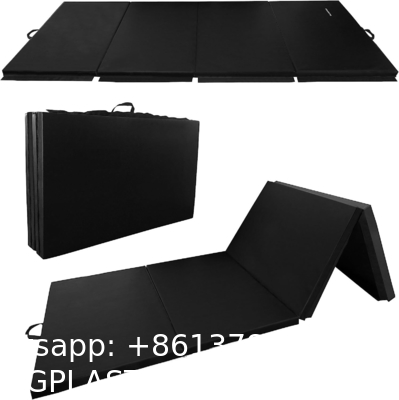 Folding Rubber EVA Mat, EPE Foam, Thick Folding Gymnastics Exercise Mat Aerobics Stretching Yoga Mats