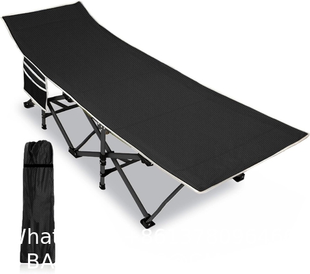 Oversized Portable Foldable Outdoor Bed for Adults Kids, Heavy Duty Cot Traveling Gear Supplier, Office Nap, Beach