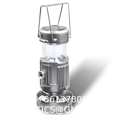 Camping Solar Handle Fan Lamp, Camping Lantern for Power Outages: 3000mAh Solar Rechargeable Lantern
