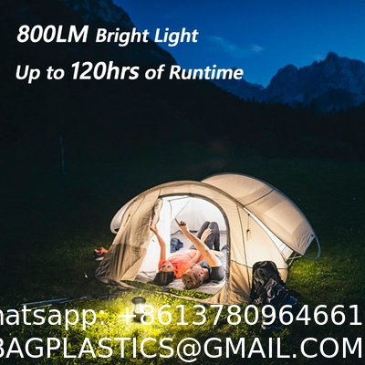 Camping Solar Handle Fan Lamp, Camping Lantern for Power Outages: 3000mAh Solar Rechargeable Lantern