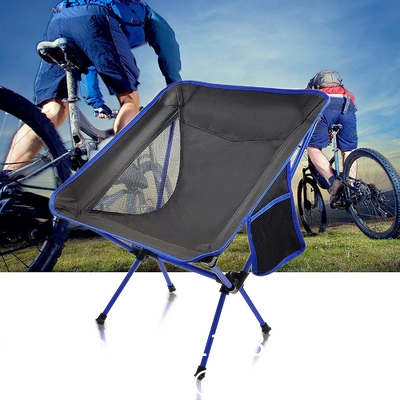 Oxford Quick Open Fishing Camping Folding Moon Chair, Mini Folding Camping Chair For Fishing