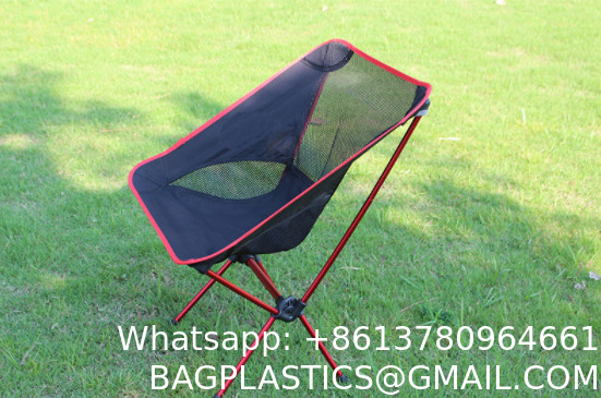 Oxford Quick Open Fishing Camping Folding Moon Chair, Mini Folding Camping Chair For Fishing