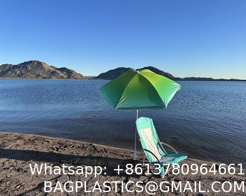 Camping Folding Chair With Umbrella, Recliner Chairs, Beach Chair Adults Camping Chair High Back with Umbrella