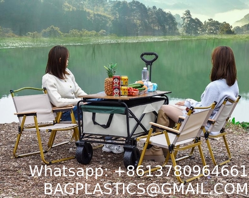 Kermit Chair Foldable Portable Ultra-Light Metal Chair, Portable Wood Beach Chairs, Outdoor Folding Chair
